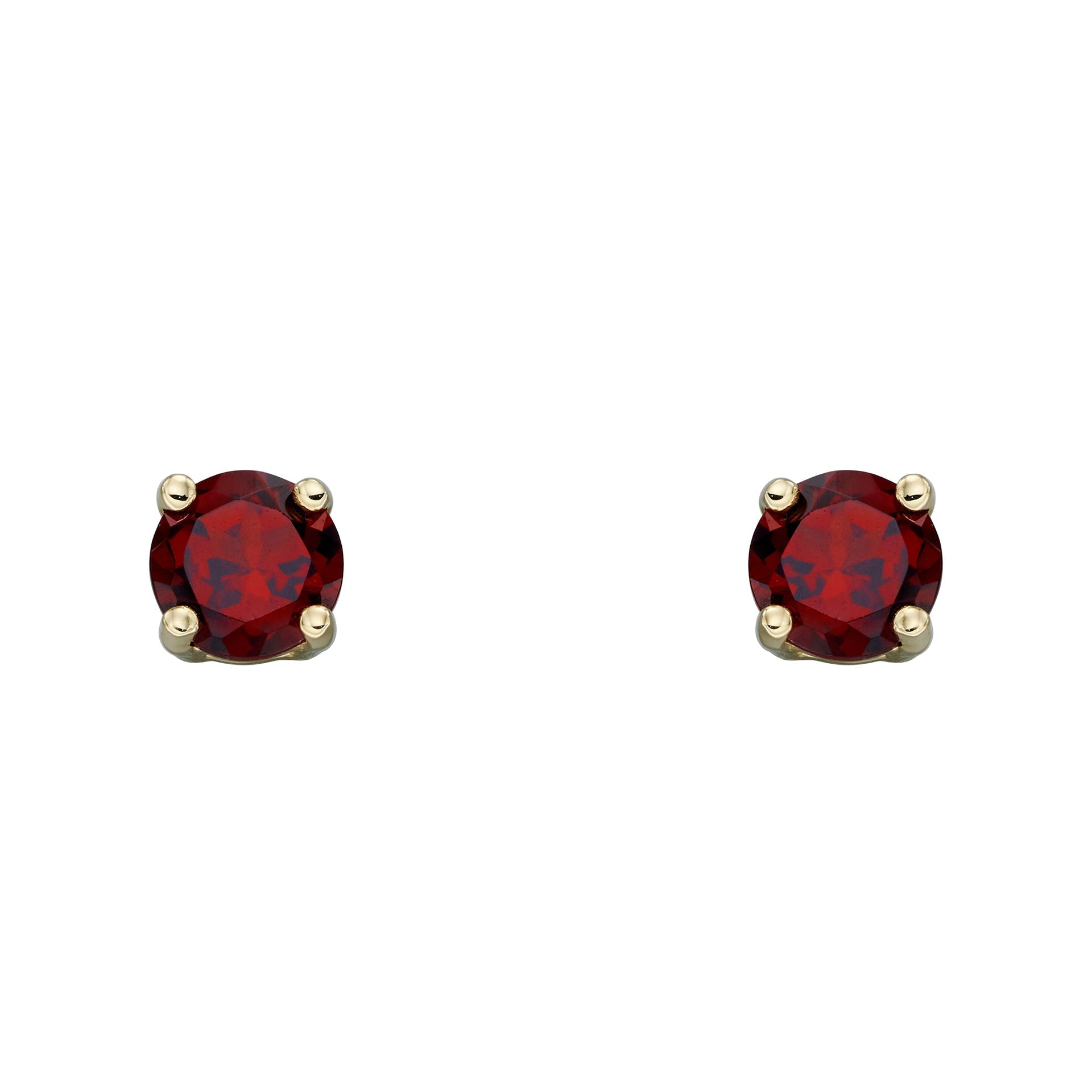Elements Gold Birthstone Stud Earrings