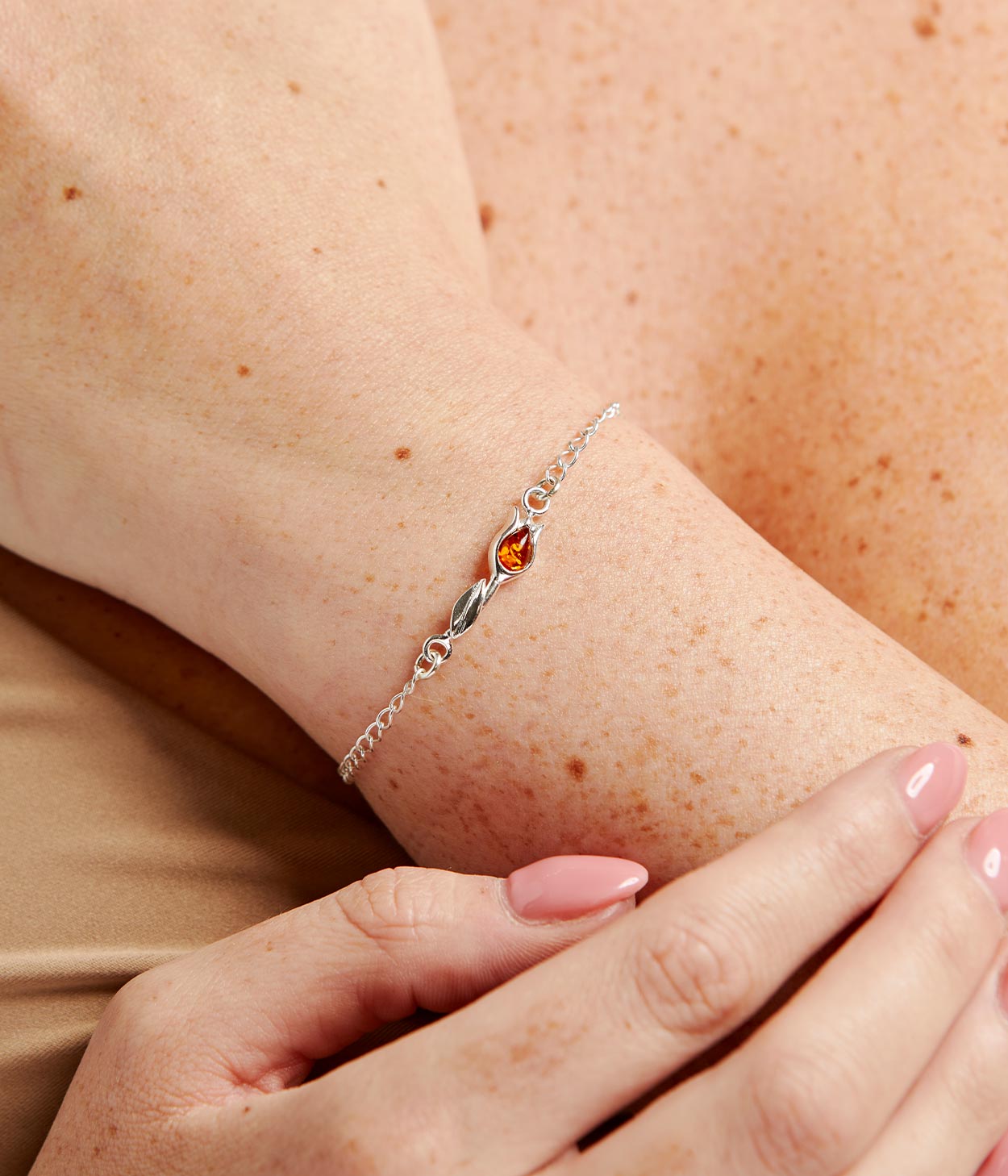 Bracciale Tulip Ambra