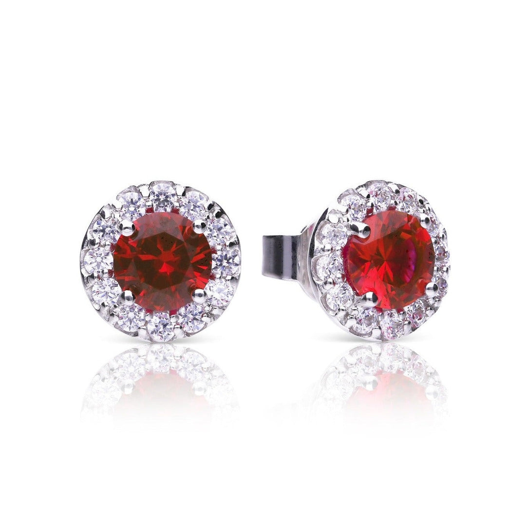 Diamonfire Colour Zirconia Stud Earrings