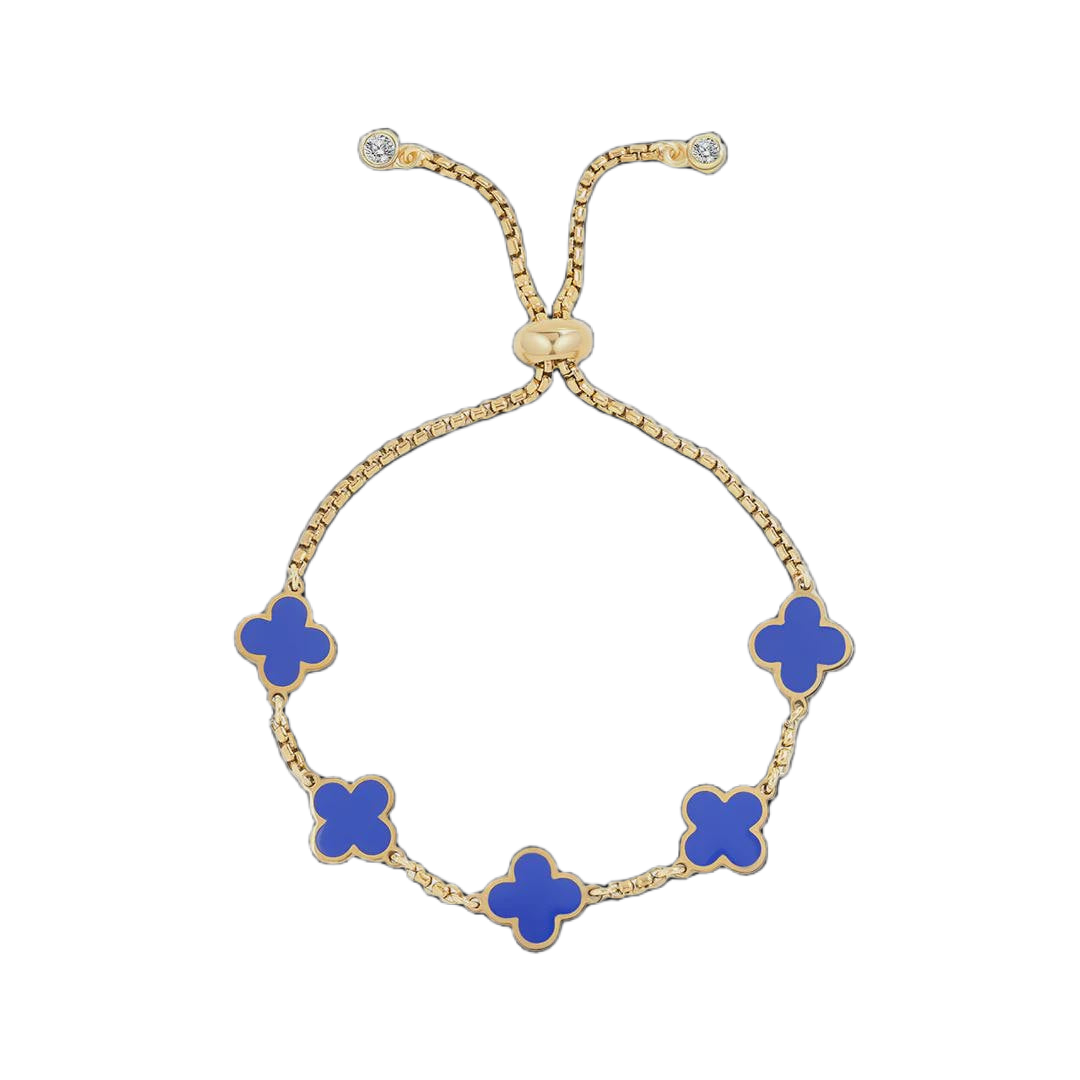 Clover Enamel Bracelet
