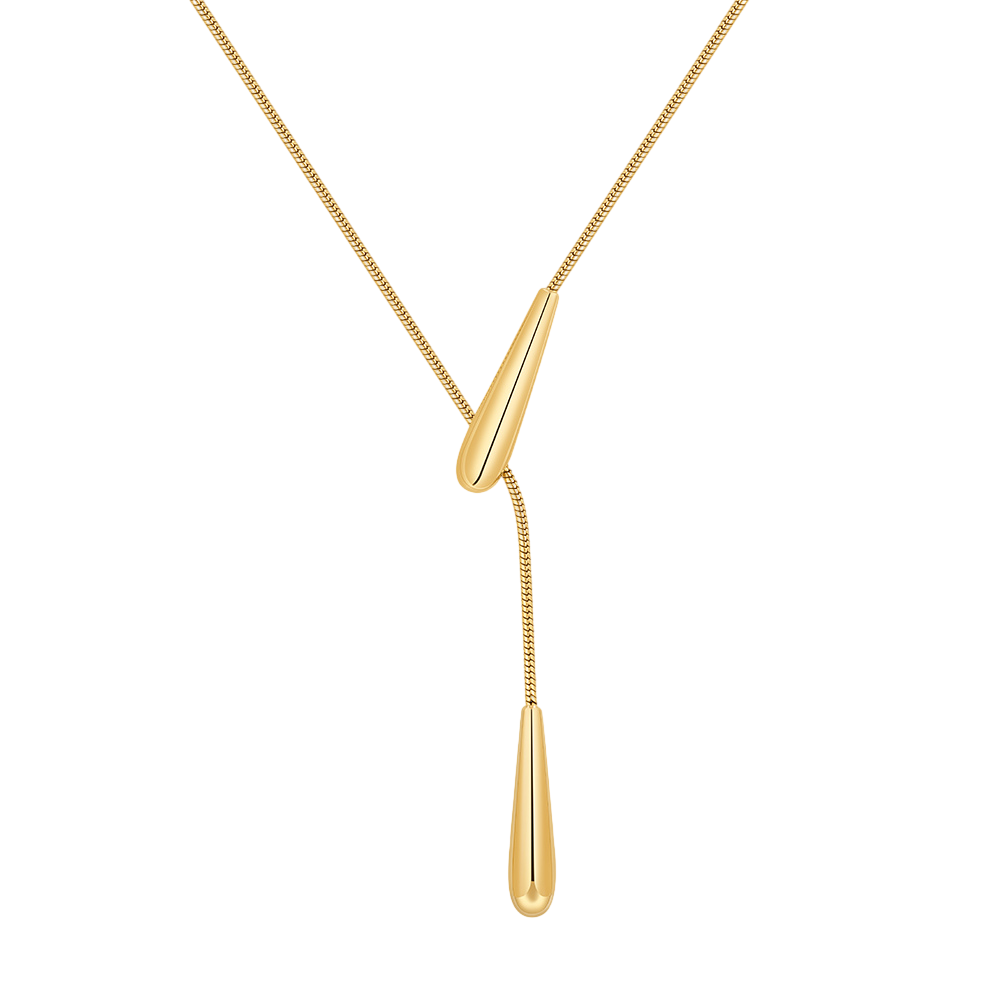 Raindrop Chain Necklace