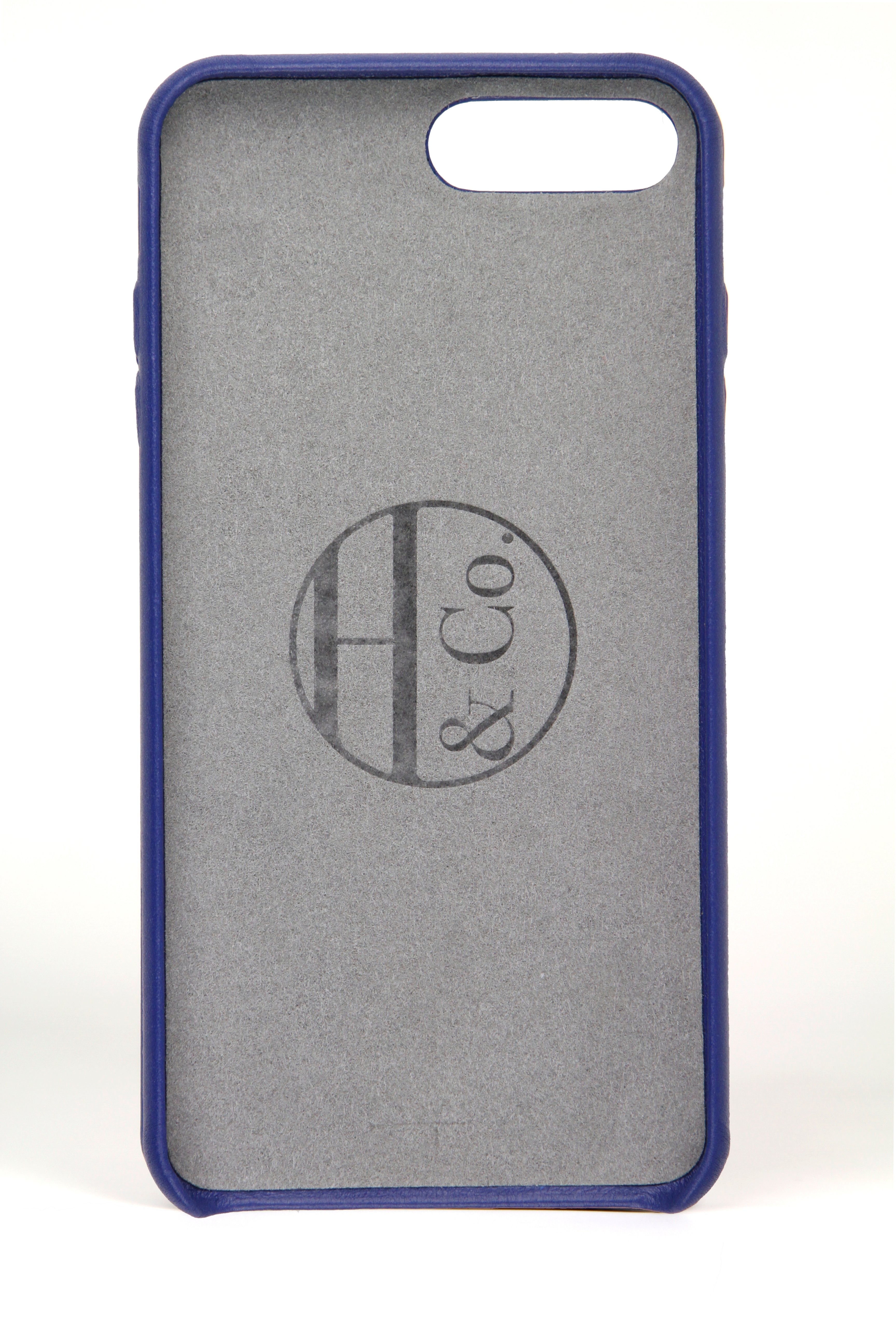 Custodia in pelle denim per iPhone 7/8 Plus