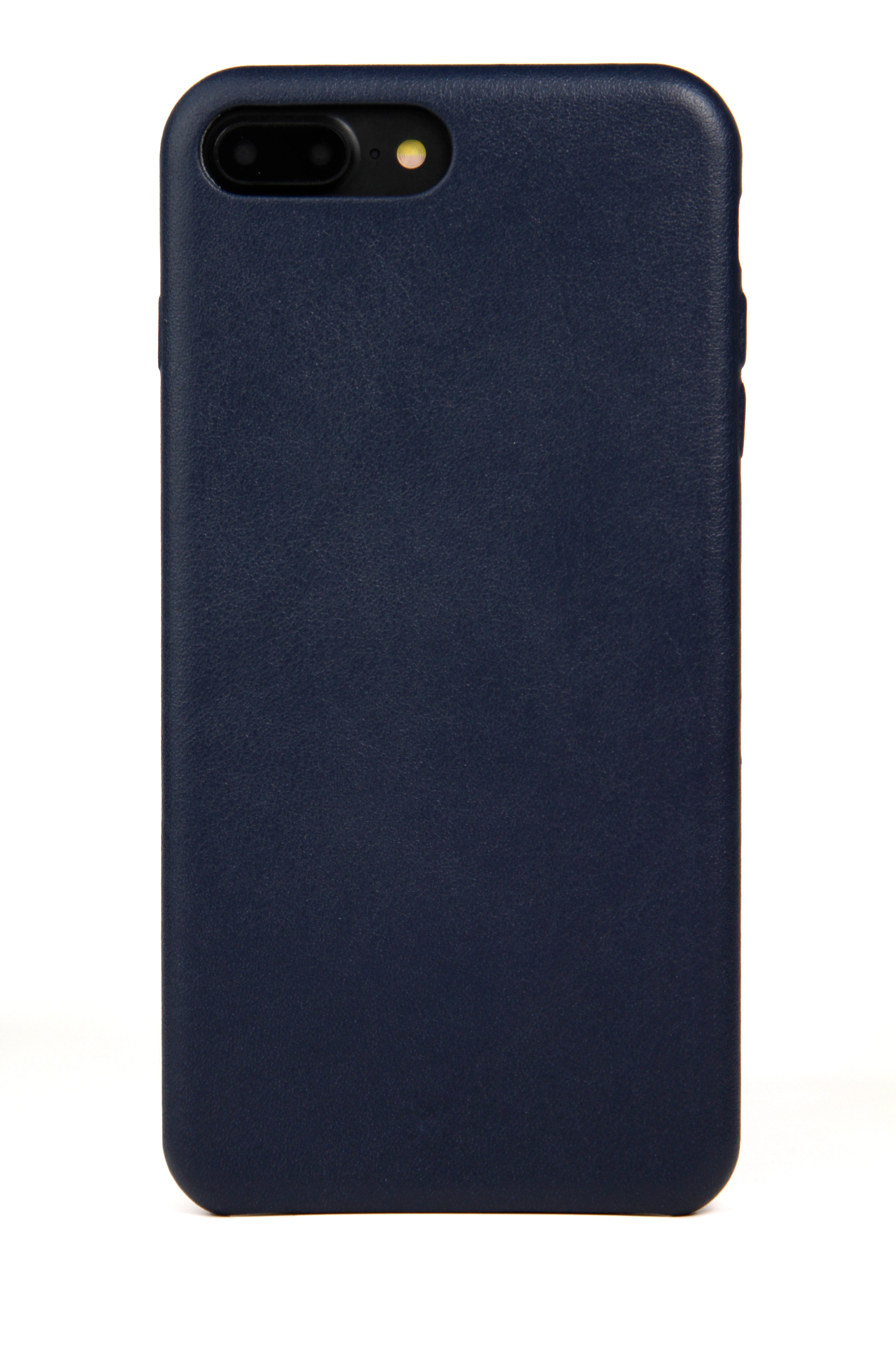 Custodia per iPhone 7/8 Plus, pelle blu notte