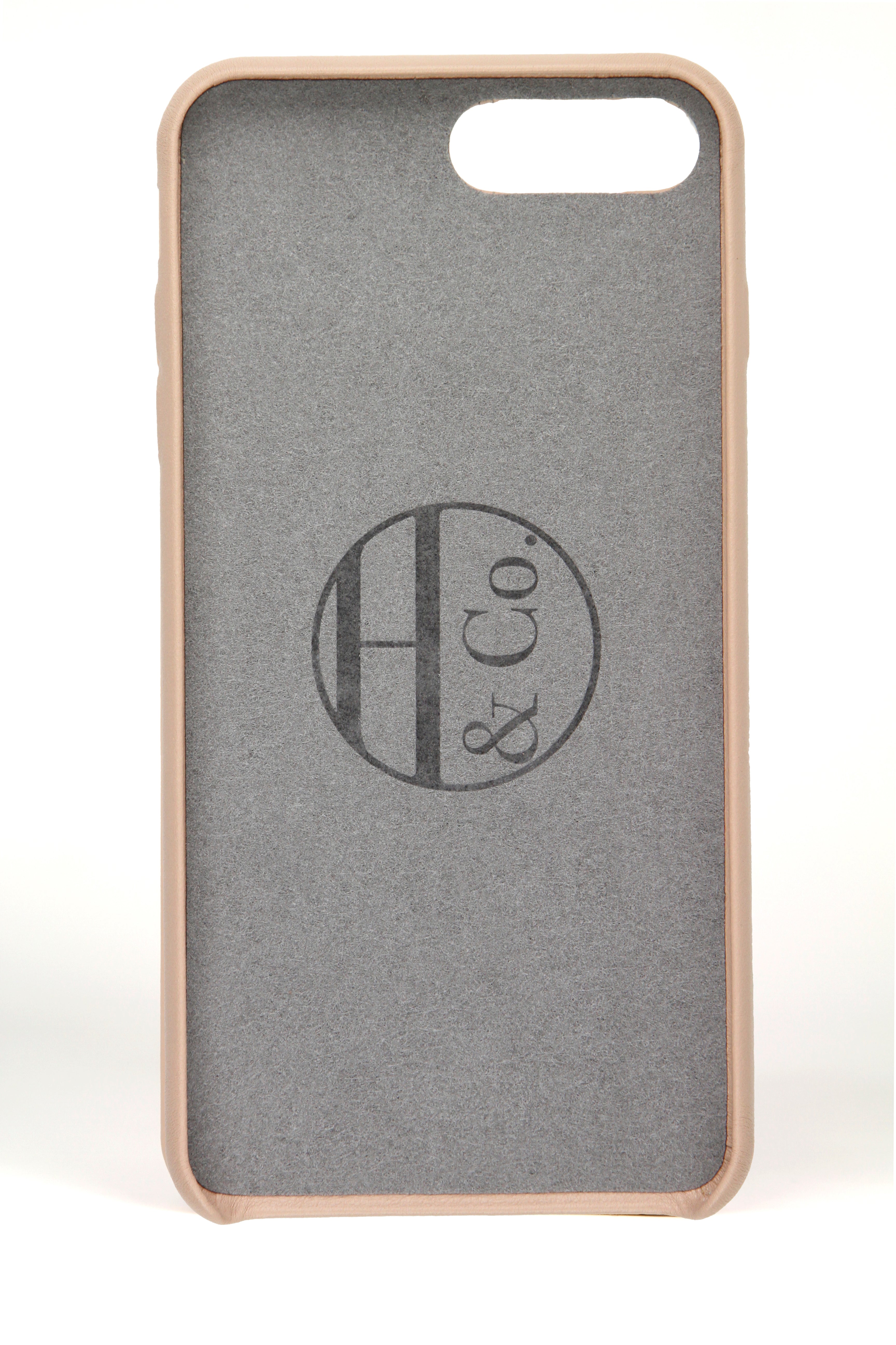 Custodia per iPhone 7/8 Plus, Pelle Rosa