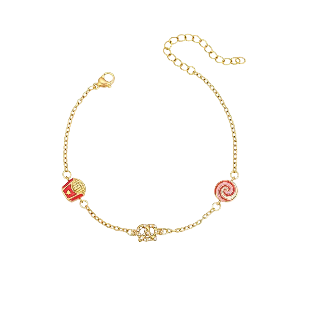 Cute Heart Charm Bracelet