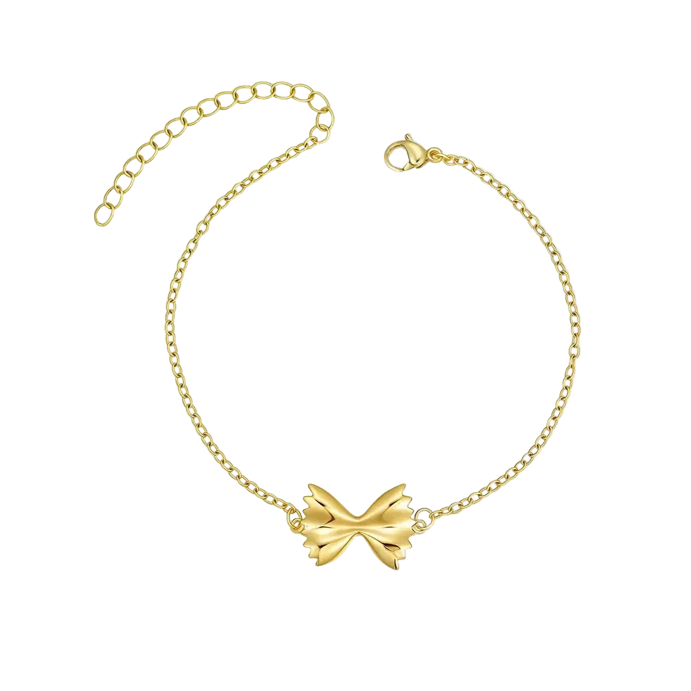 Bow Charm Bracelet