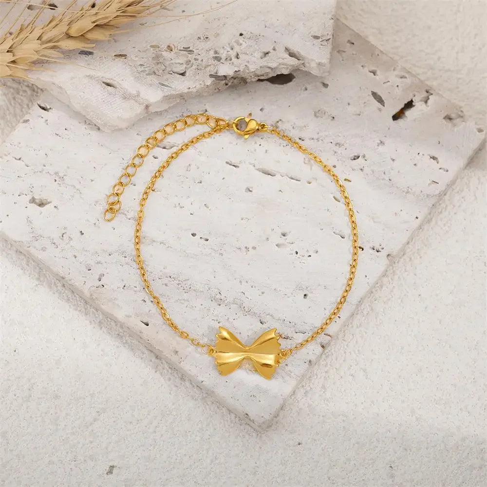 Bow Charm Bracelet