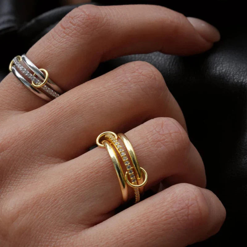 18K Gold Plated Stacking Ring