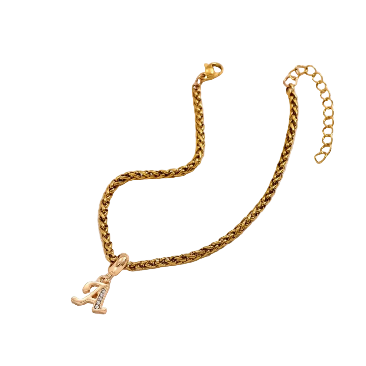 Initial Charm Bracelet – Gold & Silver