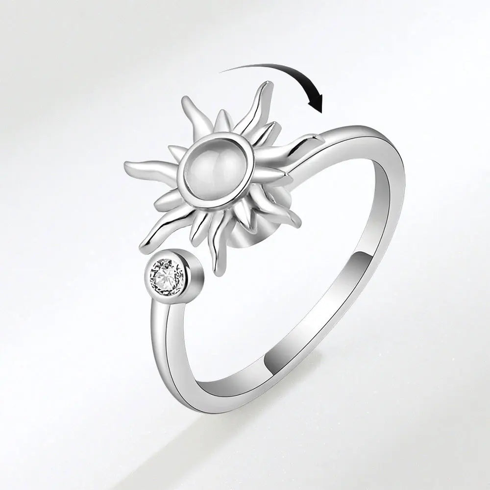 Adjustable Sun Spinner Ring
