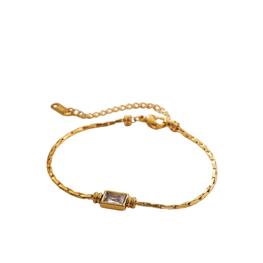 Zircon Square Bracelet