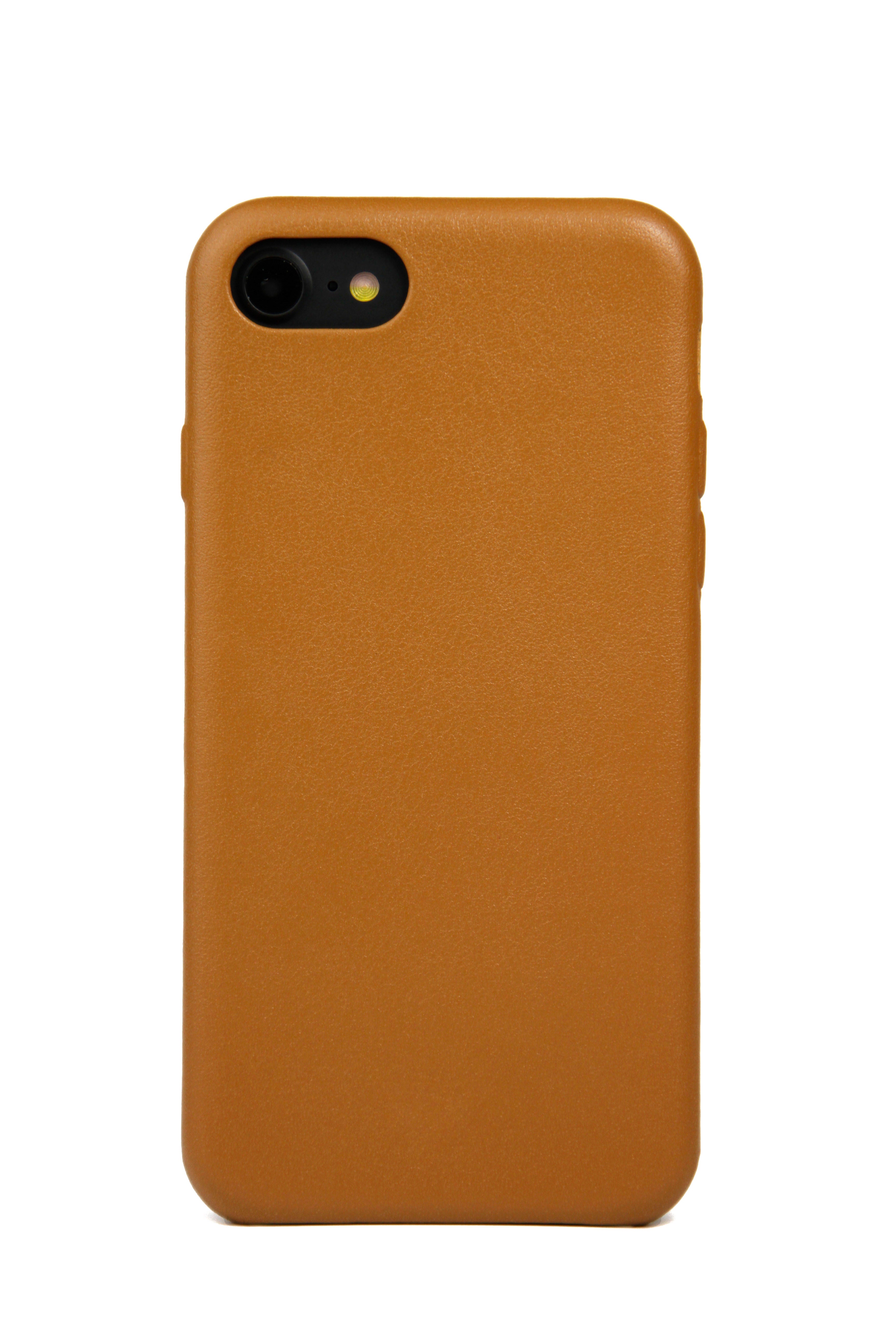 Custodia per iPhone 7/8, Pelle Marrone Chiaro