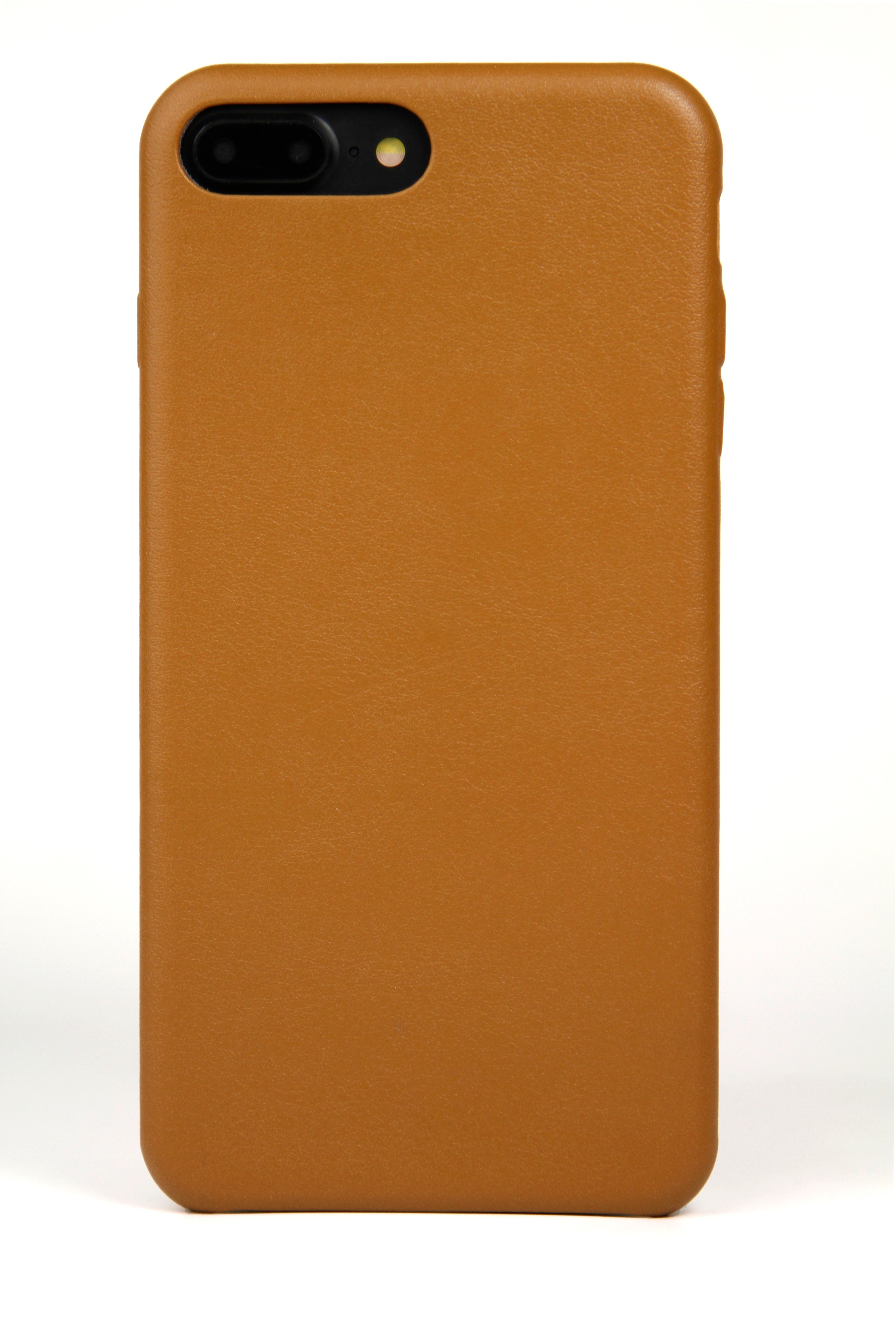 Custodia per iPhone 7/8 Plus, pelle marrone chiaro