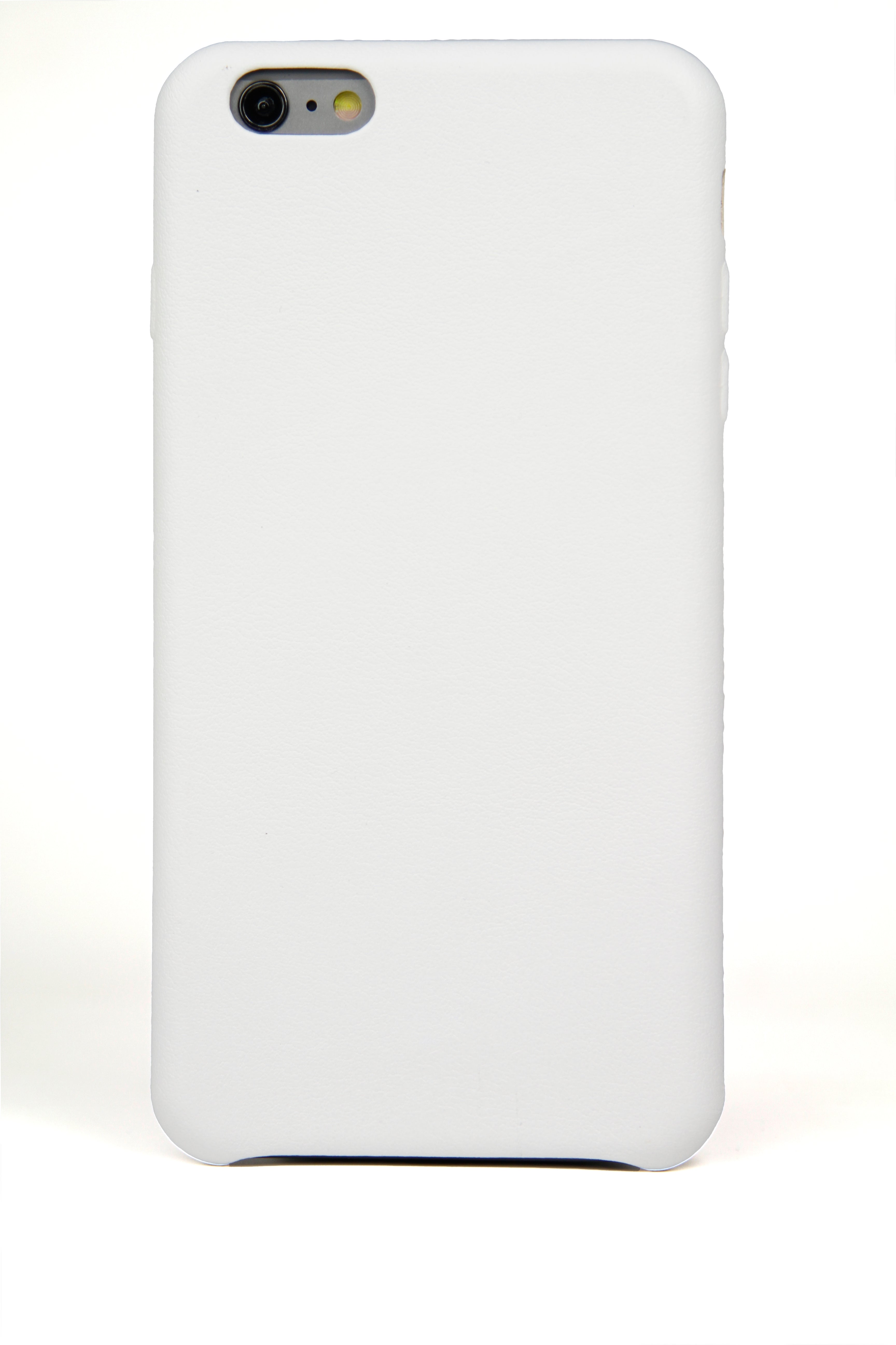 Custodia per iPhone 6 Plus, in pelle bianca