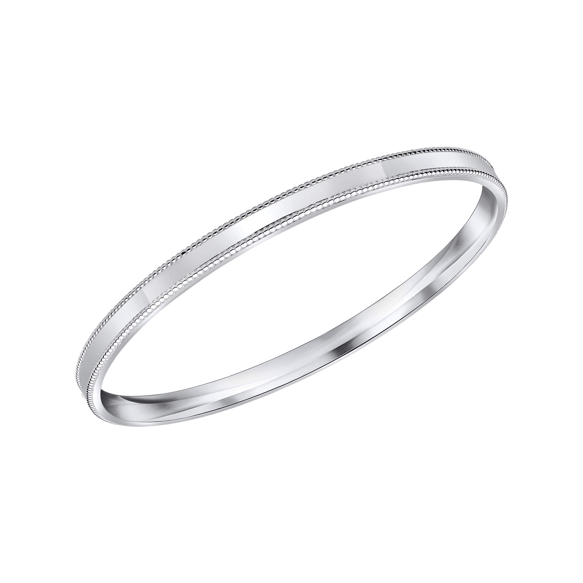 Beginnings Millegrain Bangle