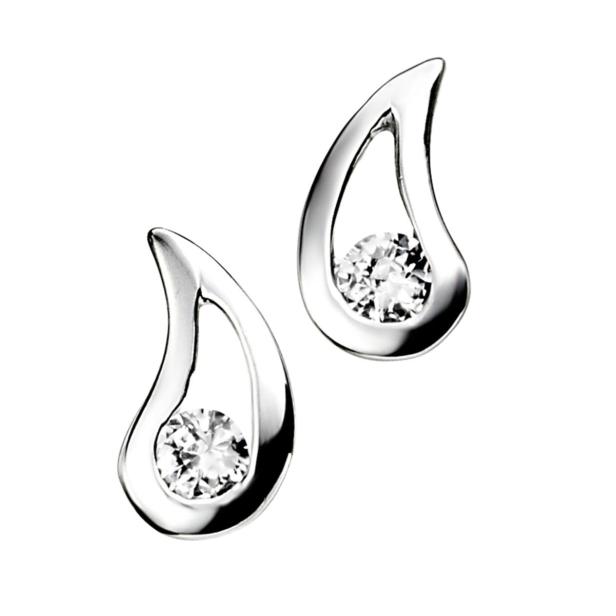 Beginnings Teardrop Stud Earrings