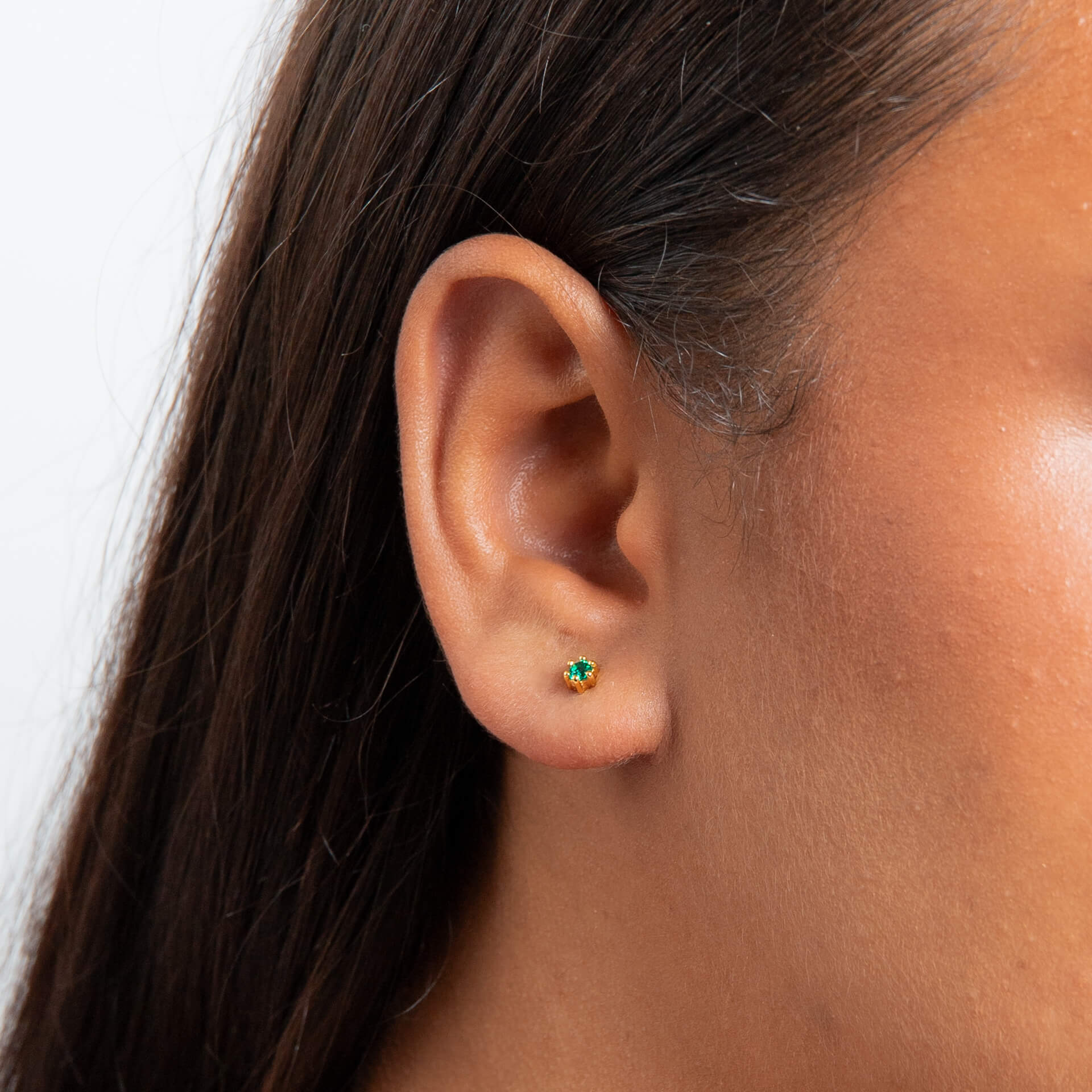 Beginnings 3mm Crystal Stud Earrings