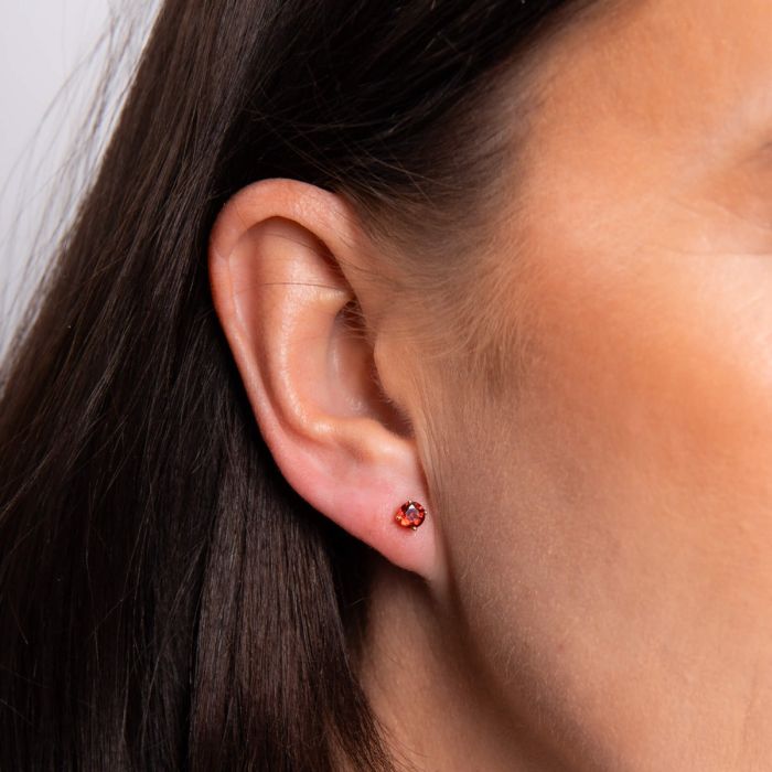 Elements Gold Birthstone Stud Earrings