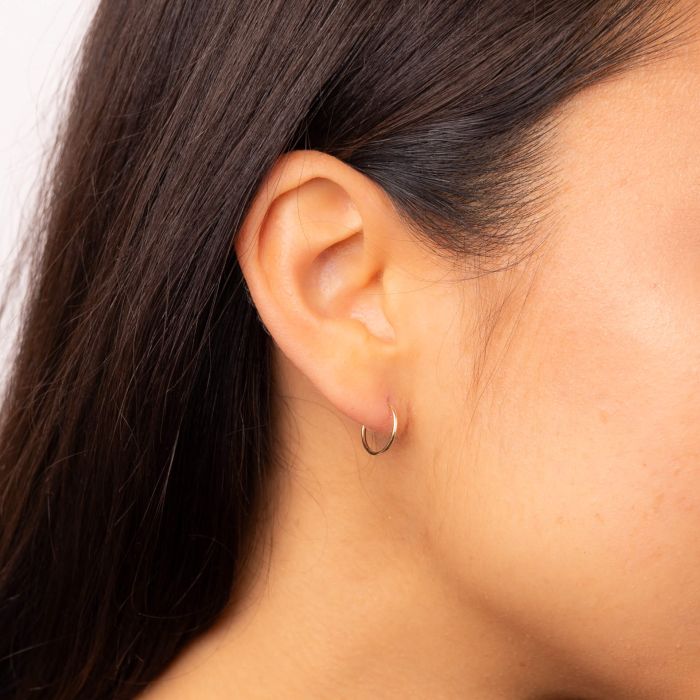 Elements Gold Hoop Earrings