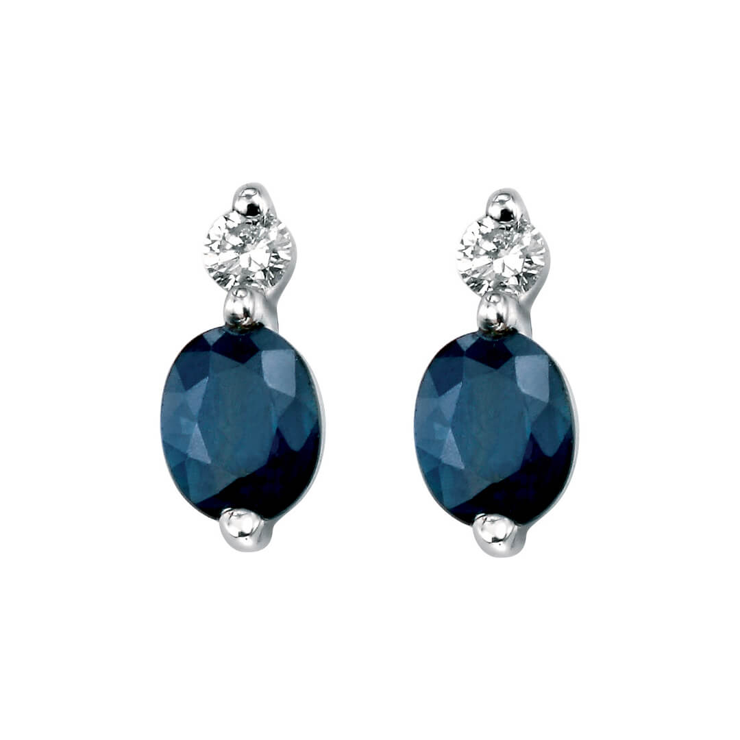 Elements Gold Precious Stone Drop Earrings