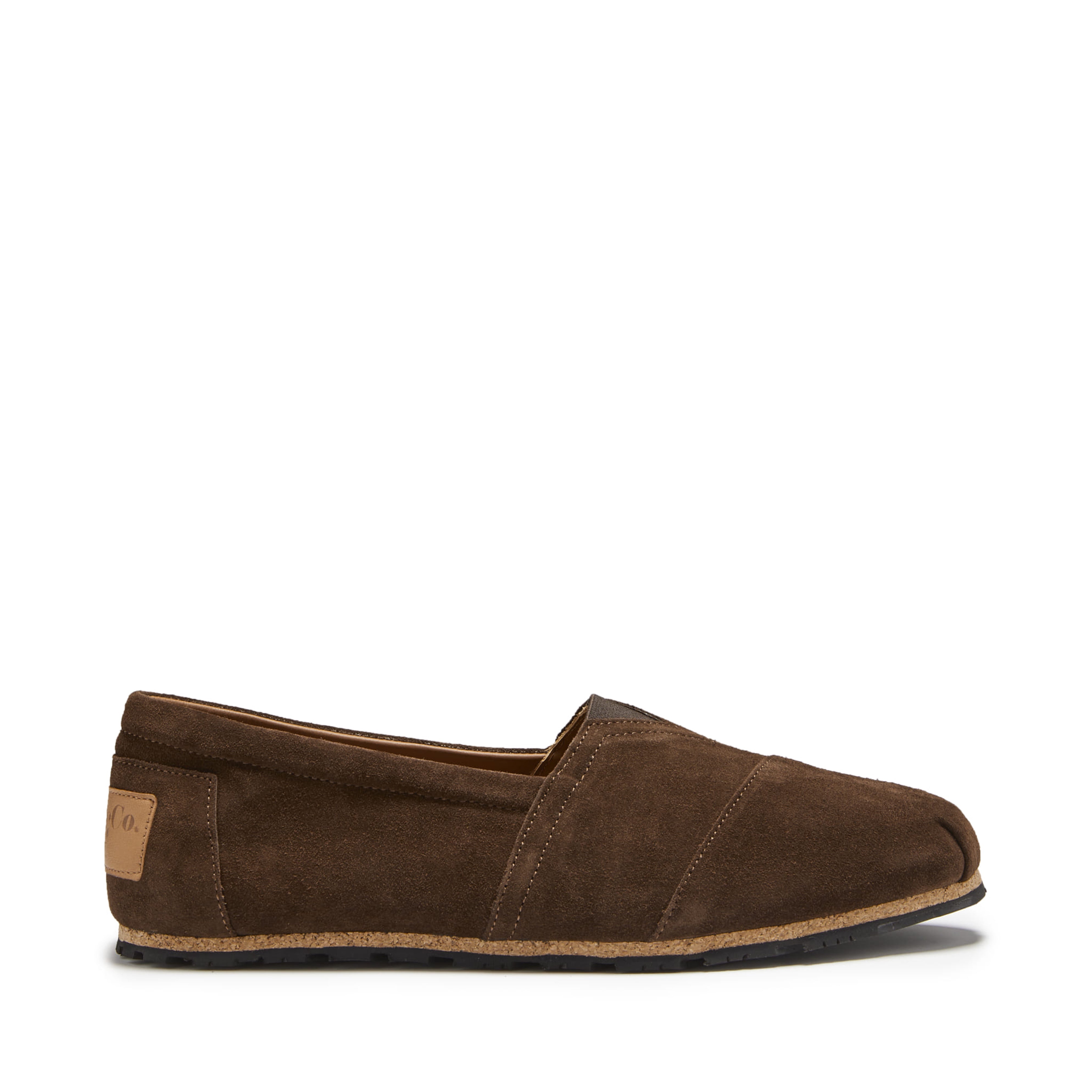 Espadrillas suola Tyre, camoscio marrone