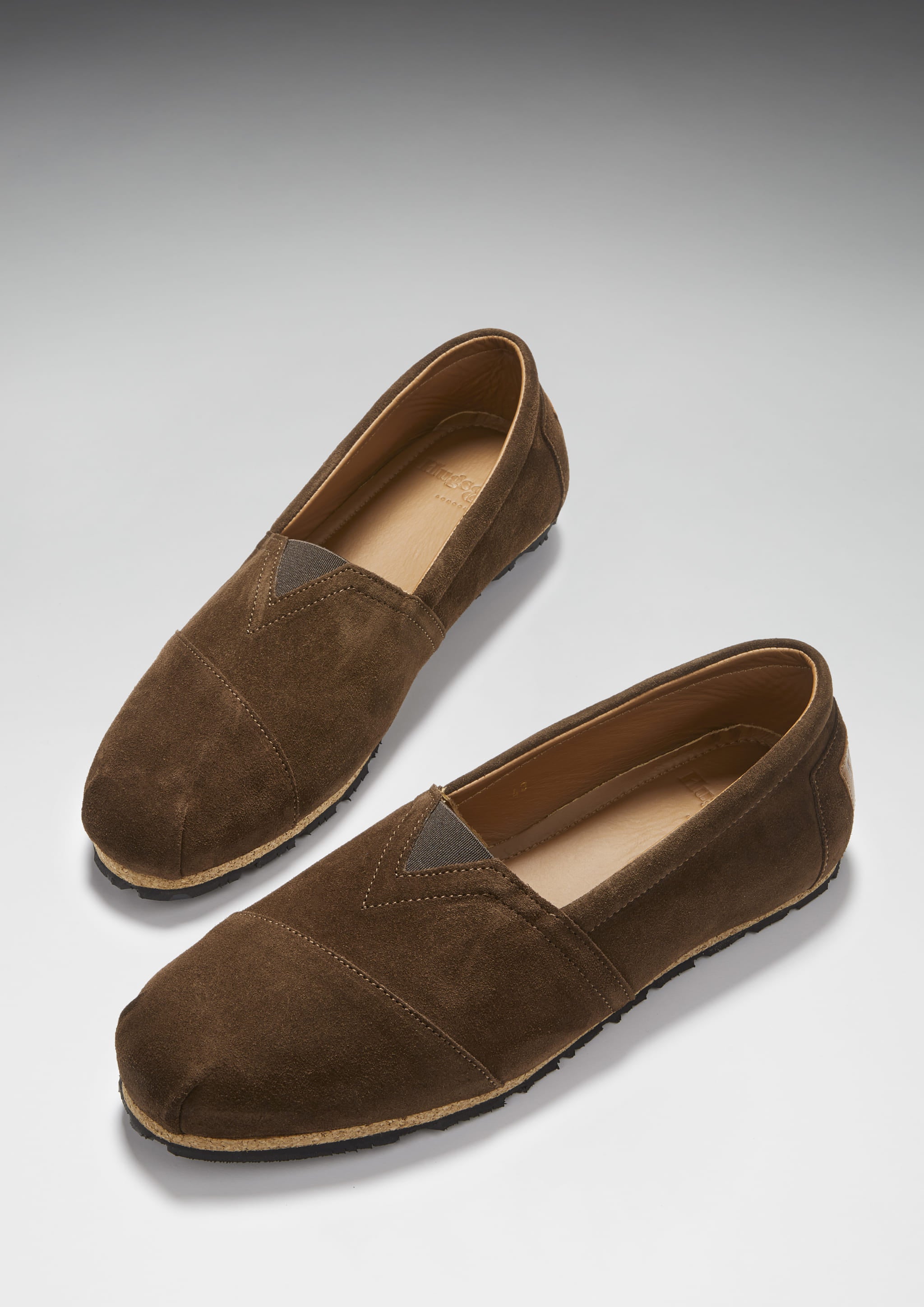 Espadrillas suola Tyre, camoscio marrone