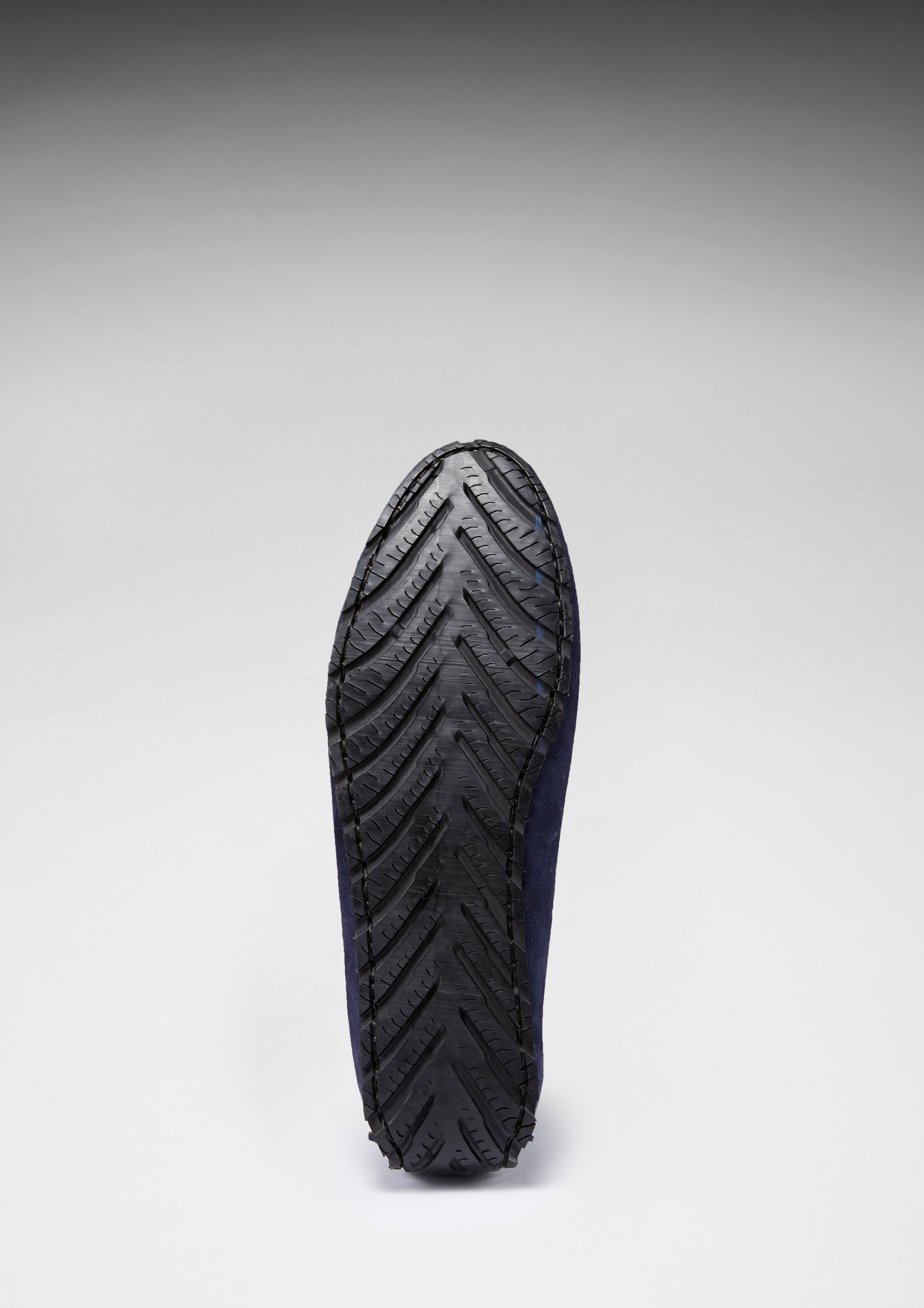 Mocassini da guida Tyre Sole, in camoscio blu navy