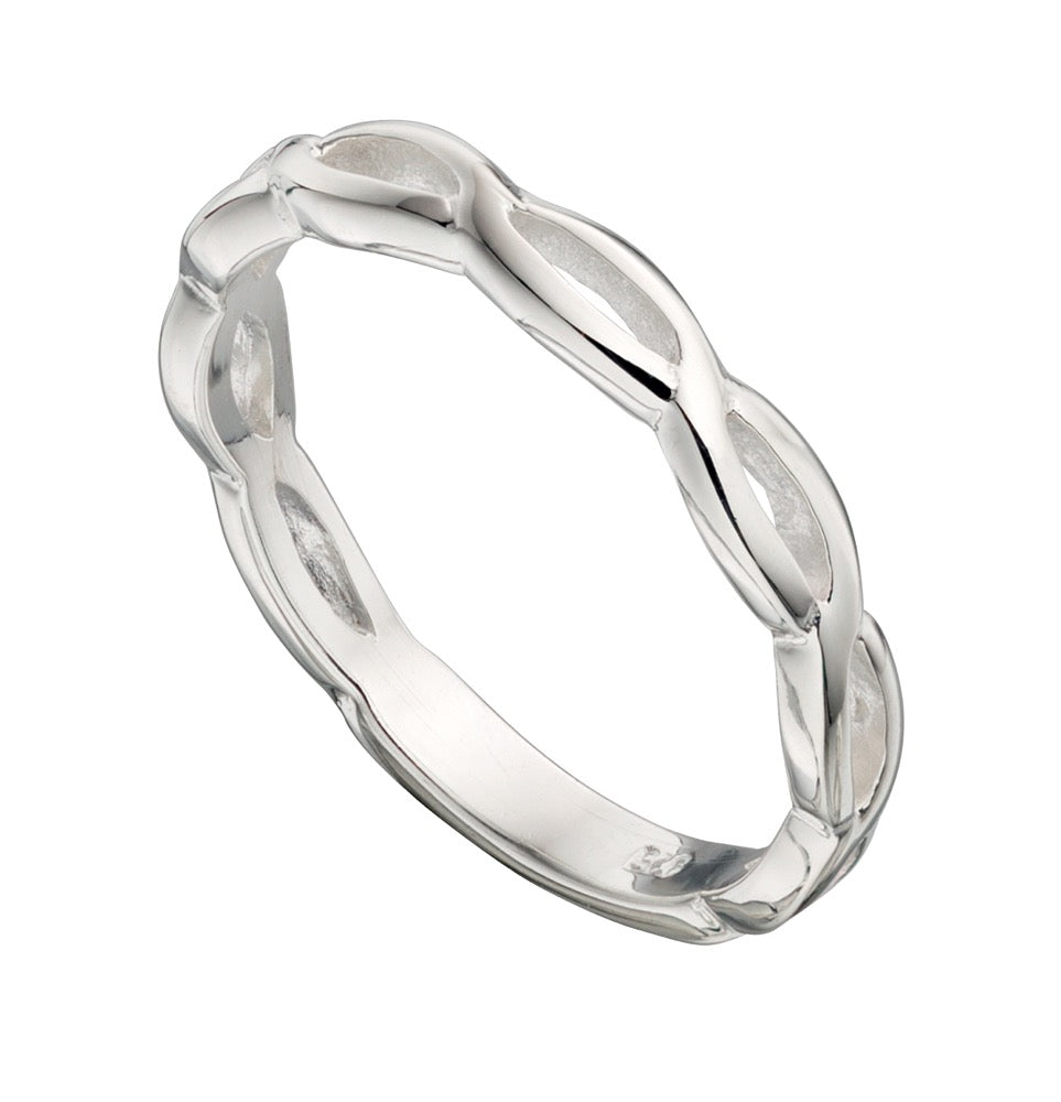 Beginnings Twisted Pattern Ring