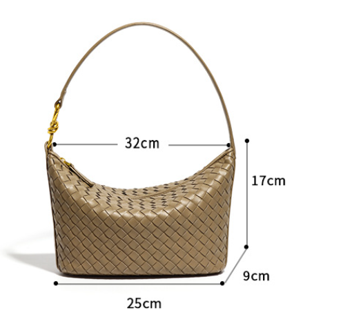 Handgewebte Tasche Mode Eine Schulter Umhängetasche