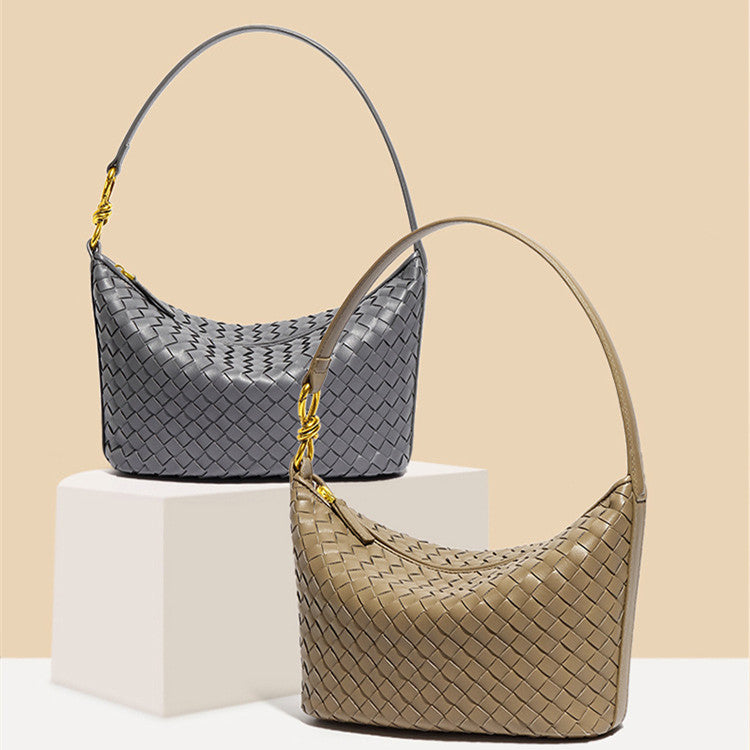 Handgewebte Tasche Mode Eine Schulter Umhängetasche