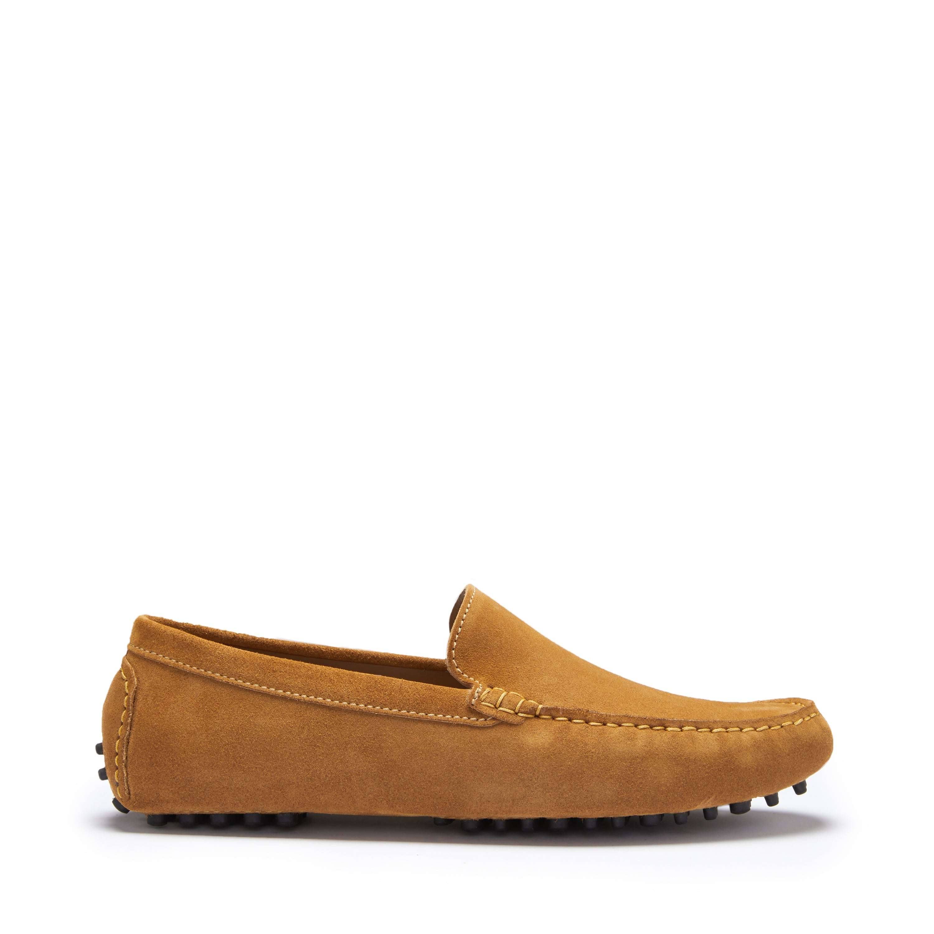 Driving Loafers, Wildleder, tabakbraun
