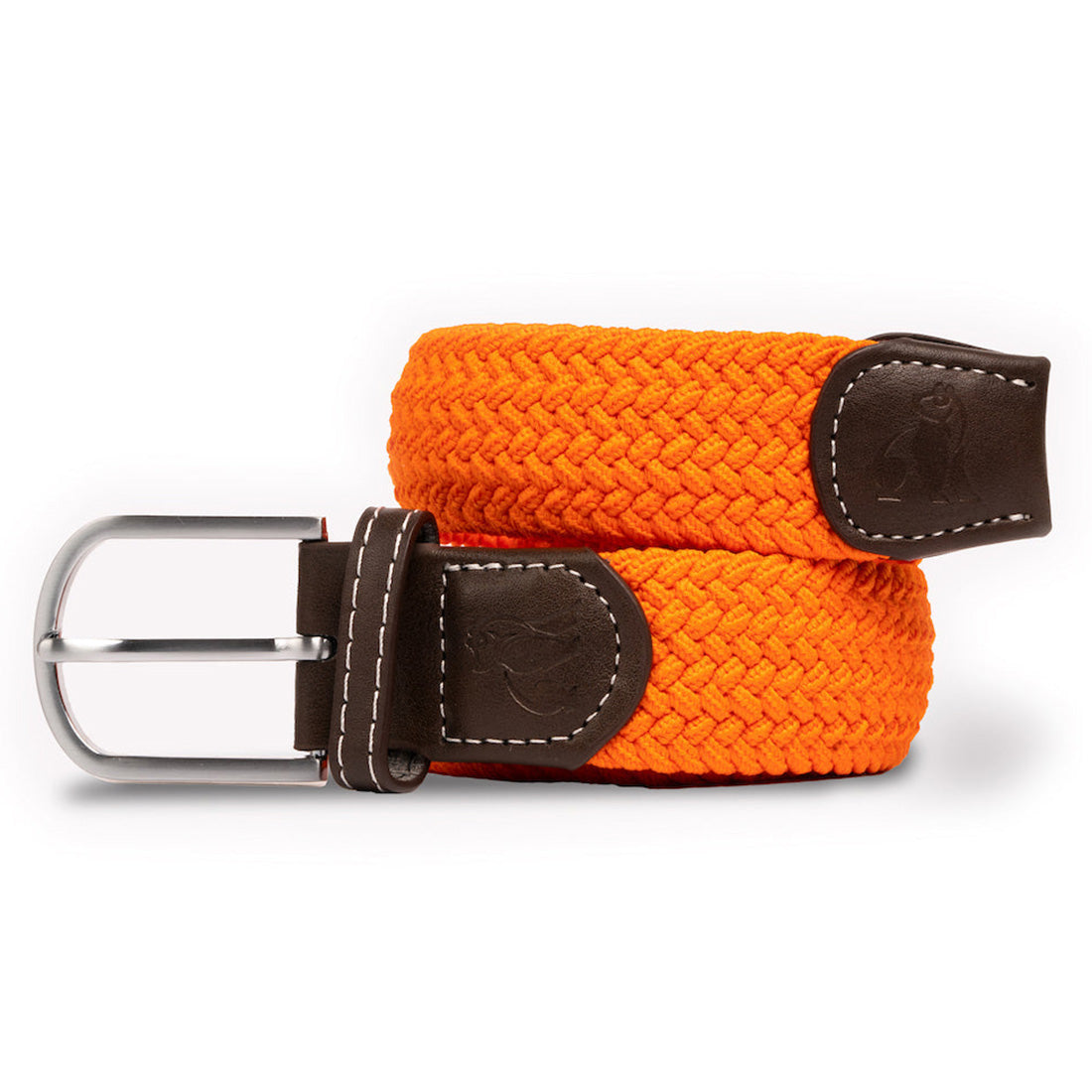 Geflochtener Gürtel – Mandarinenorange