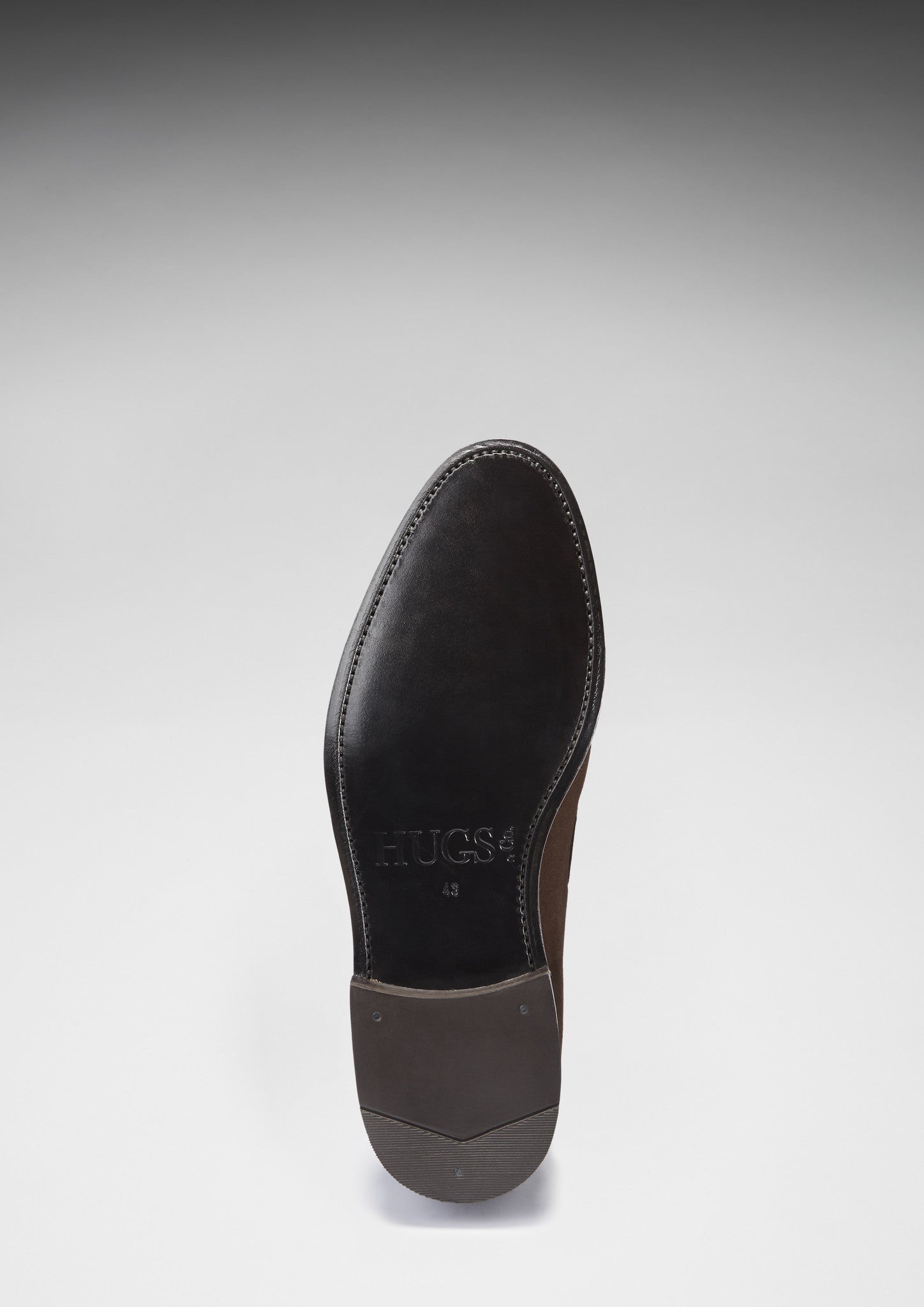 Braune Wildleder Goodyear rahmengenähte Slipper zum Schnüren