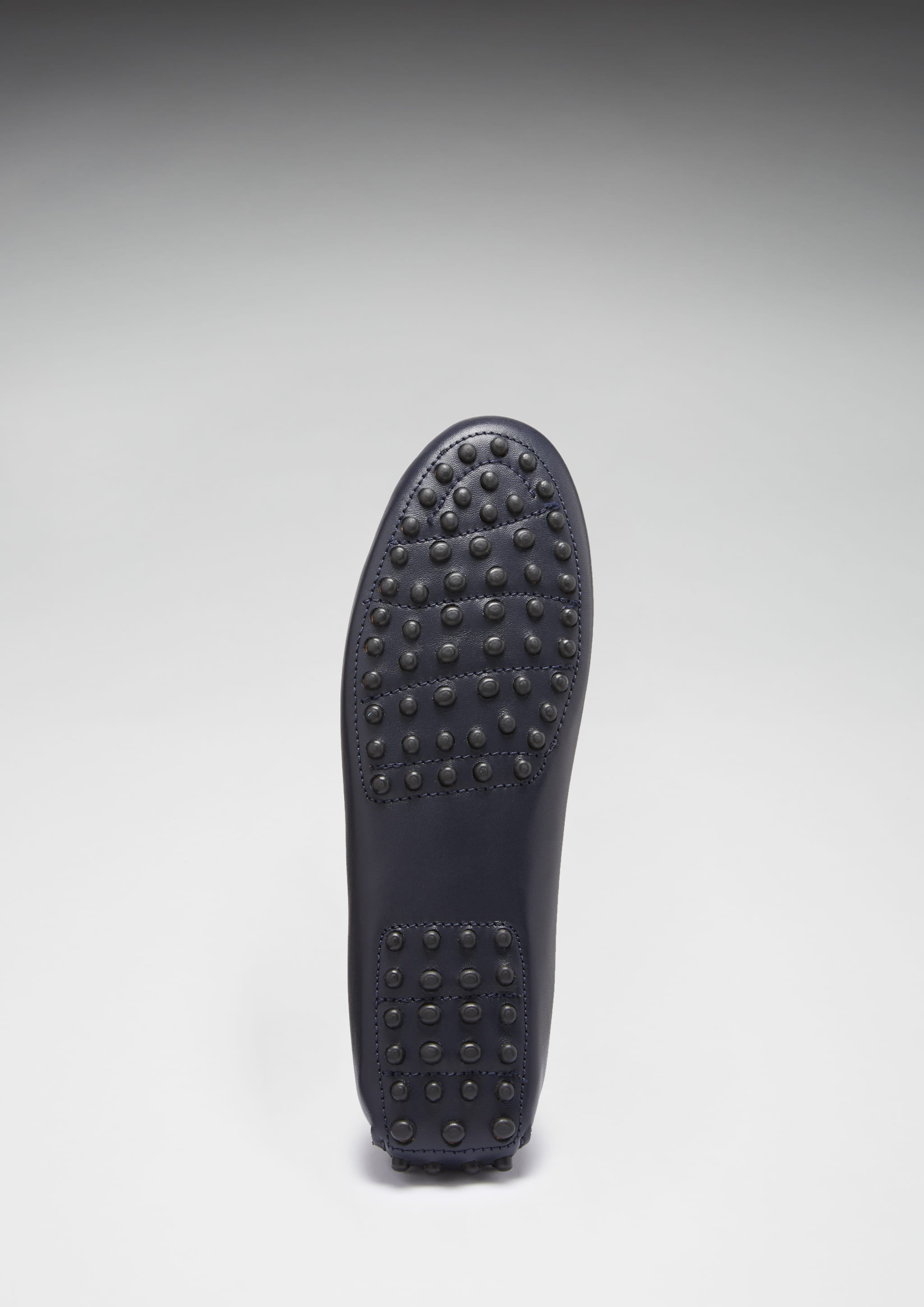 Damen Penny-Slipper, dunkelblaues Leder