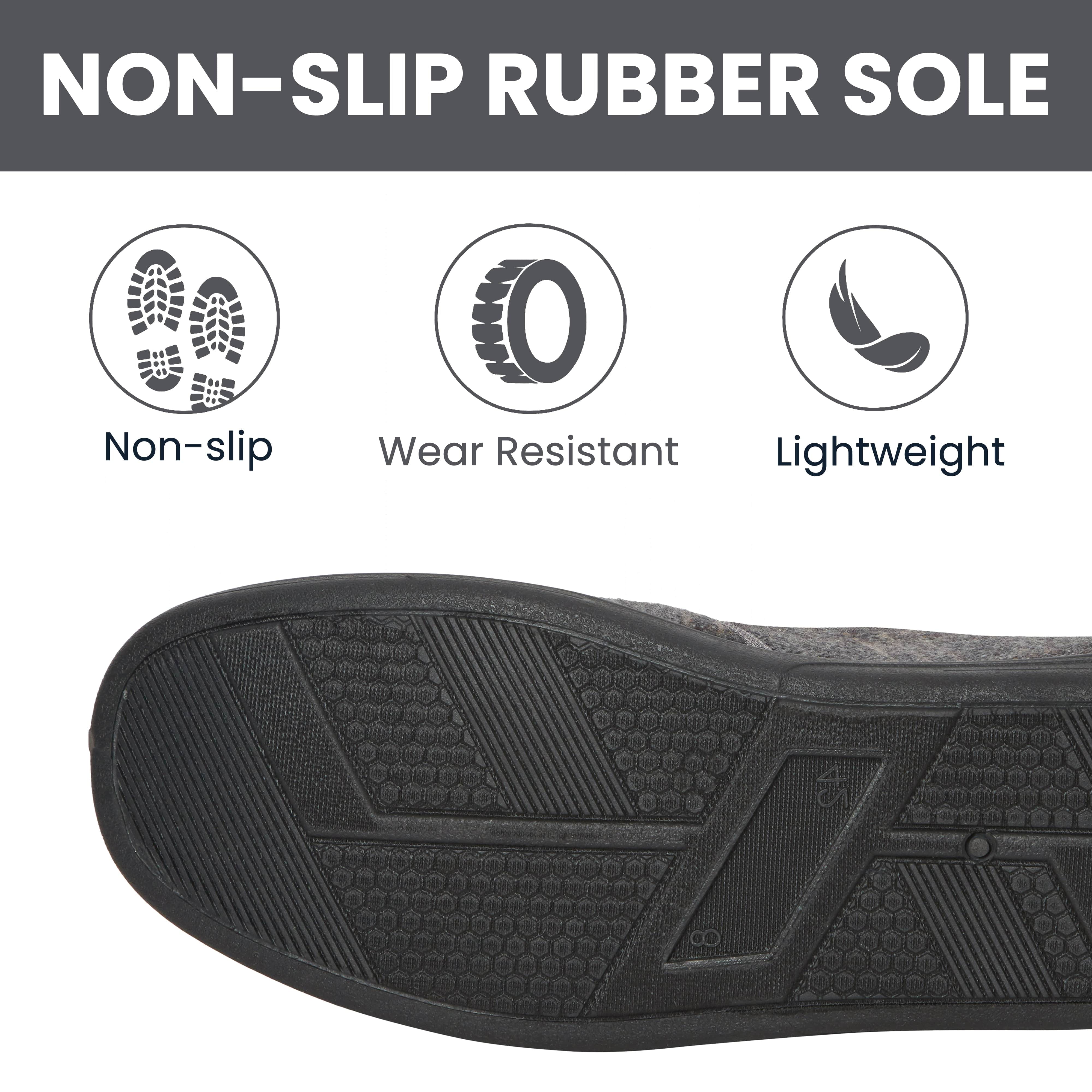 Sock Stack Men's Checked Slippers Memory Foam Cushioned Soft Lining Warm Thermal Slip On Indoor House Shoes For Home Comfort