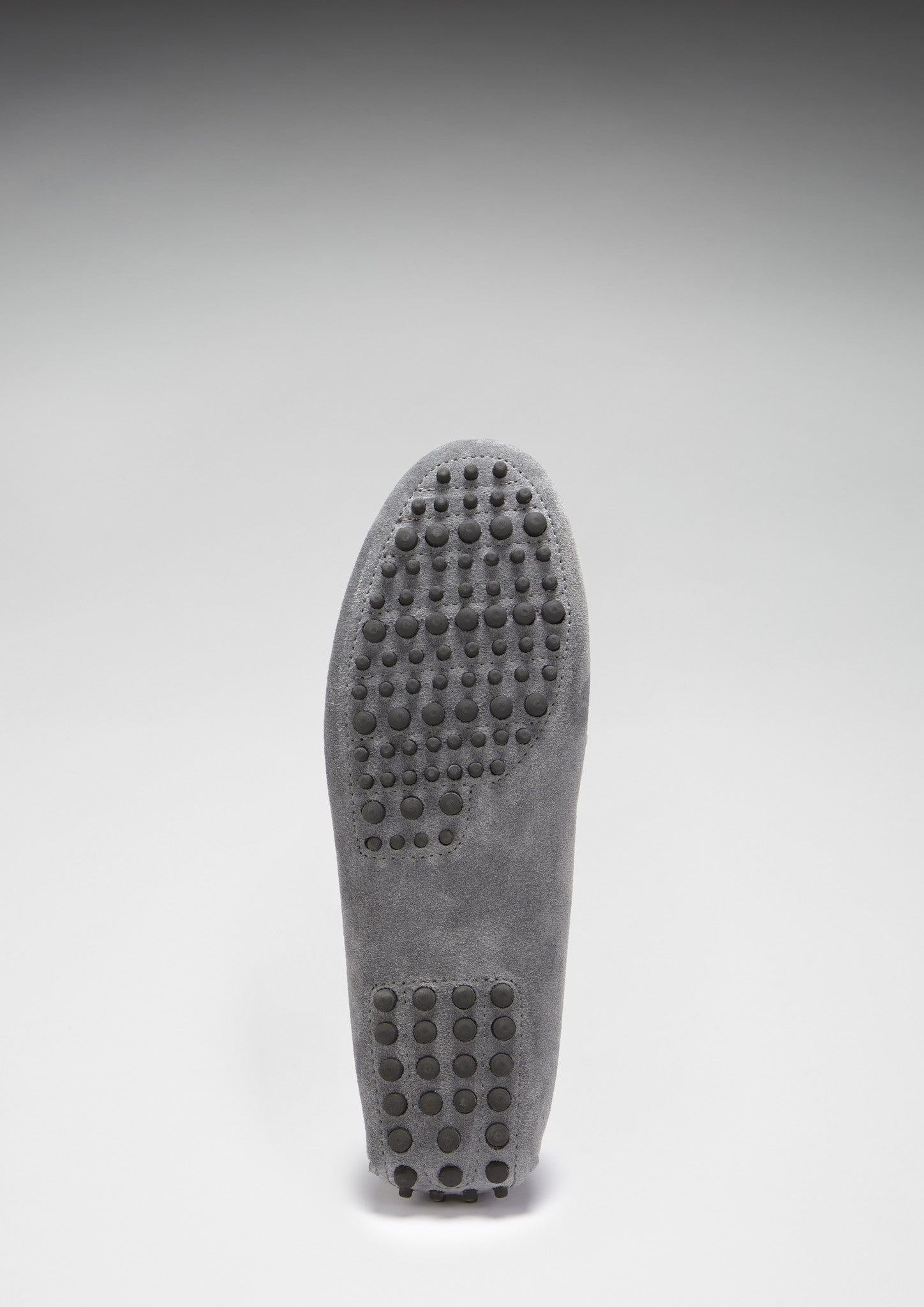 Penny Loafer, Schiefergraues Veloursleder