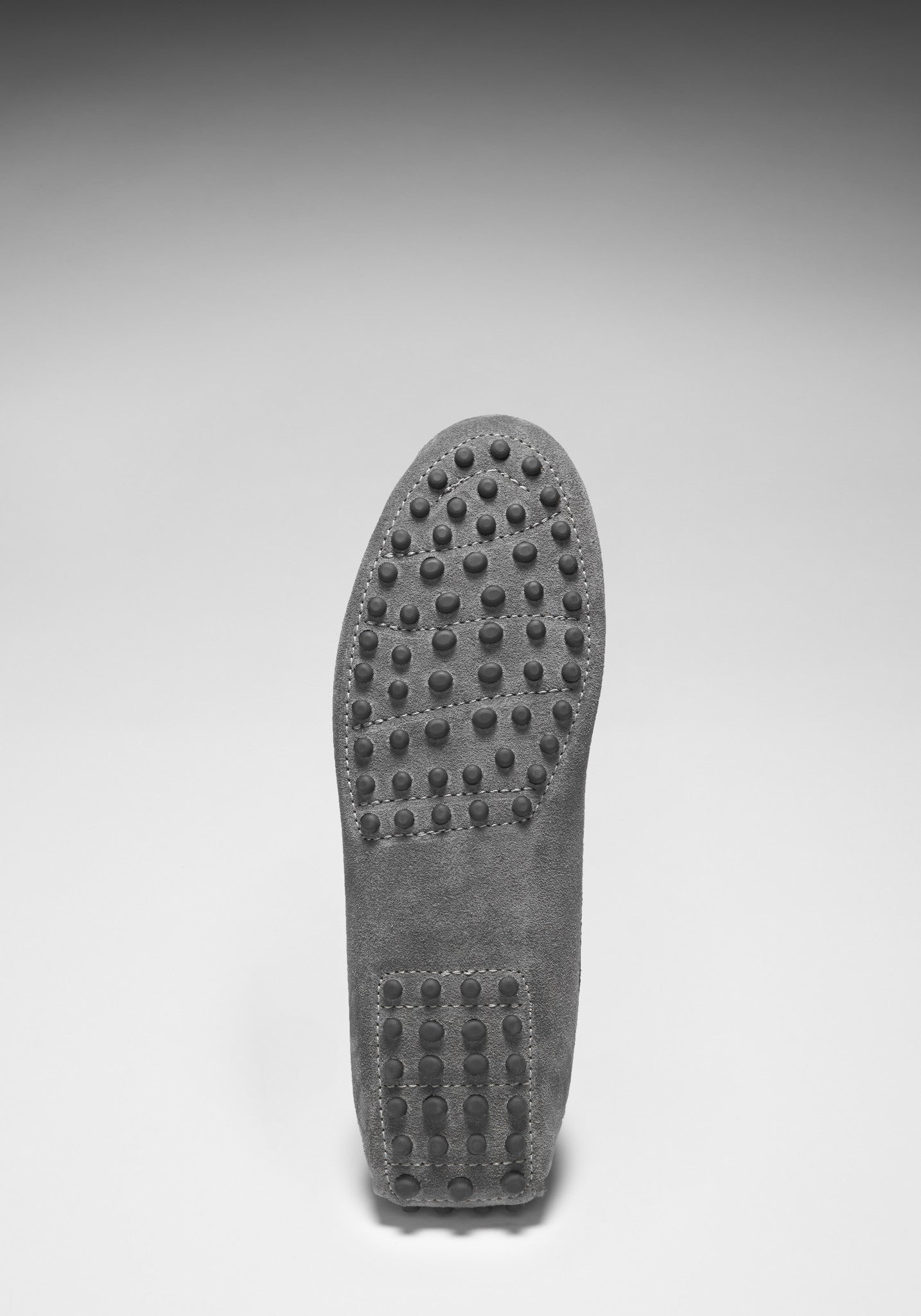 Damen-Penny-Slipper, Schiefergrau Wildleder