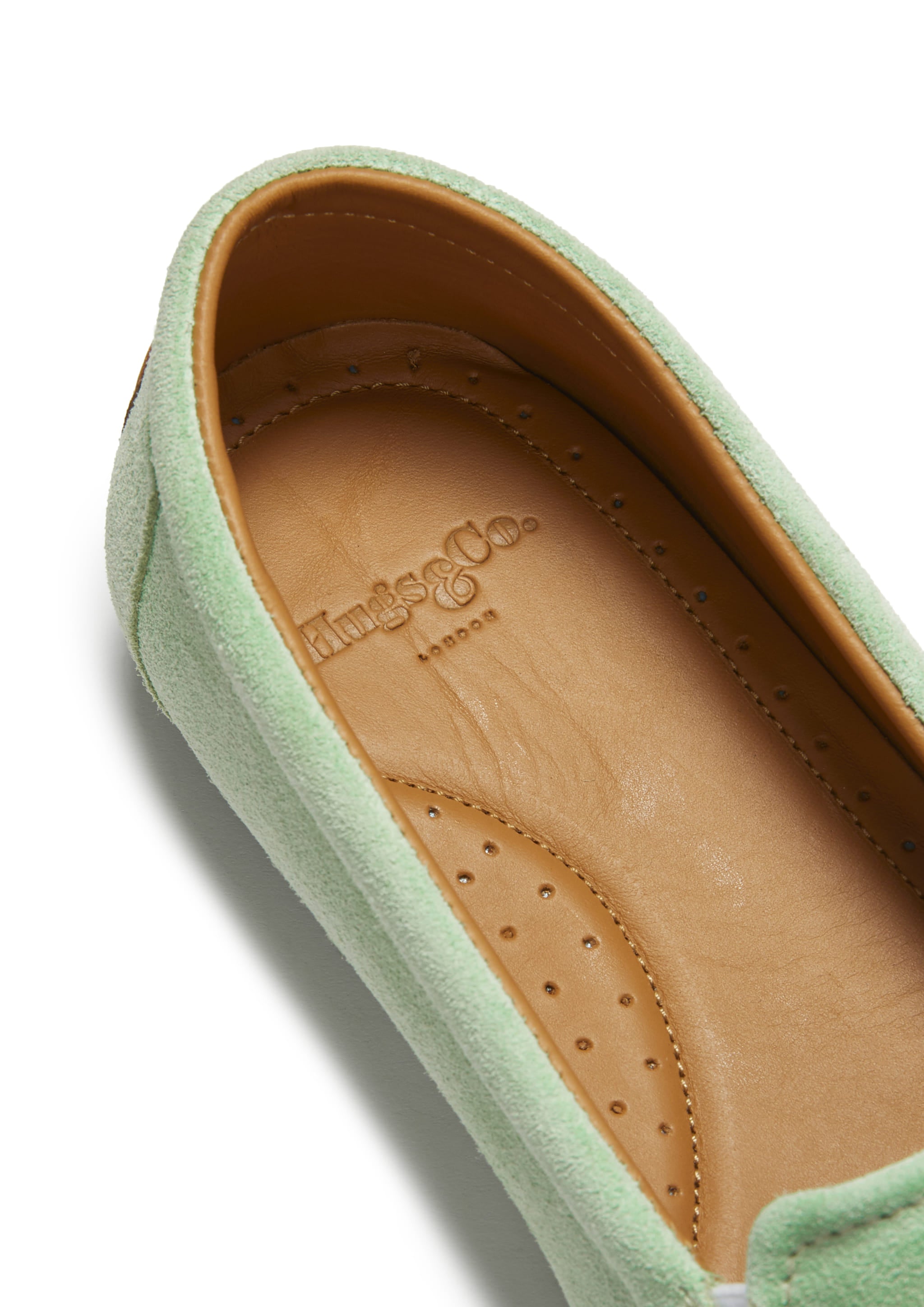 Damen Espadrilles mit Quasten, Wildleder Lagunengrün