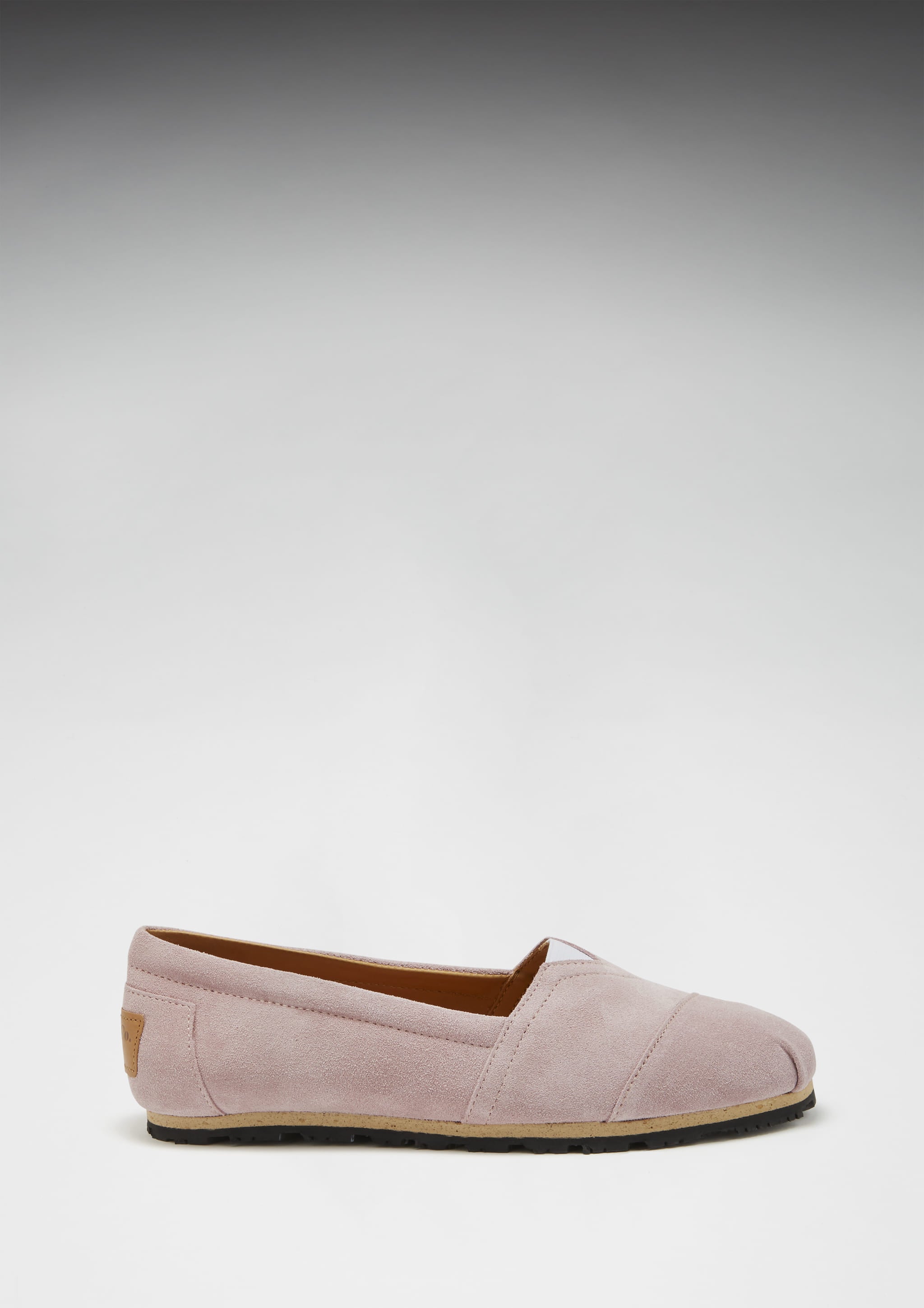 Chukka Espadrilles für Damen, Wildleder puderrosa