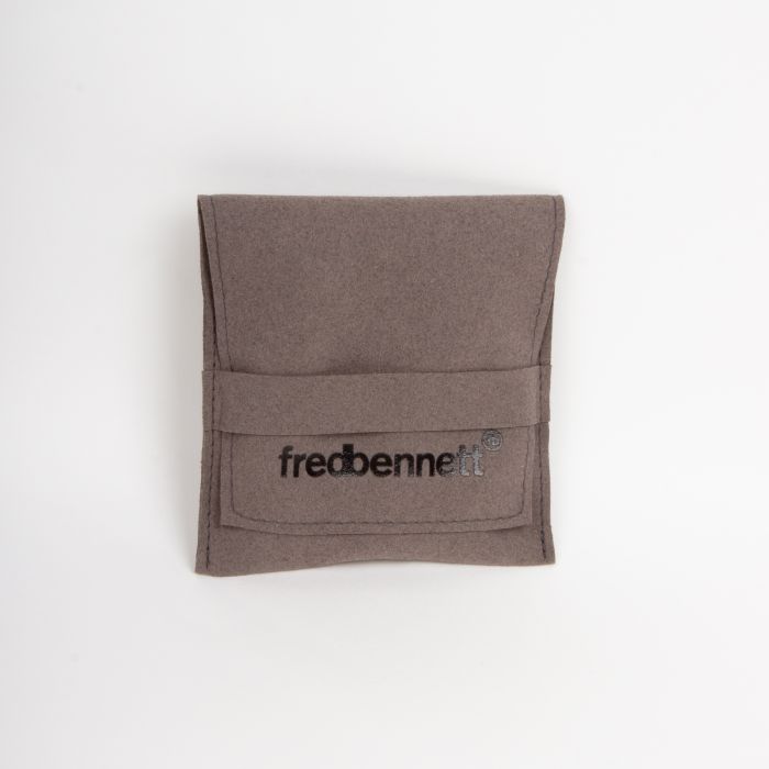 Fred Bennett Black Brushed Curb Chain Bracelet